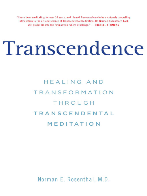 Title details for Transcendence by Norman E Rosenthal MD - Available